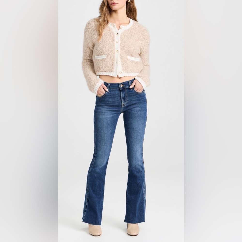 7 for All Mankind Bootcut Tailorless Jeans
